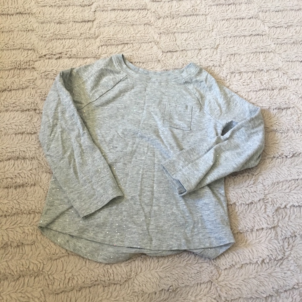 Cat & Jack | Sparkle Pocket Long Sleeve Shirt